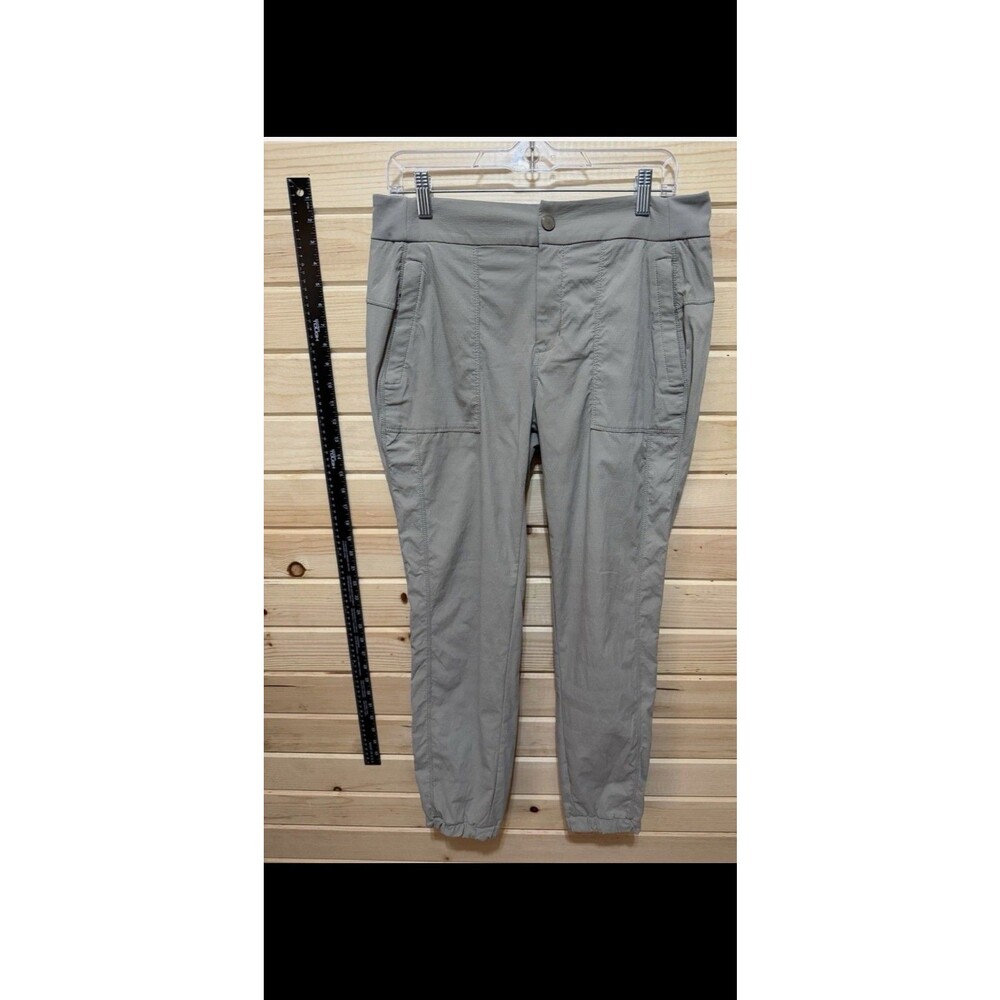 Athleta Gray Recycled Nylon Utility Ankle Pants Size 10
